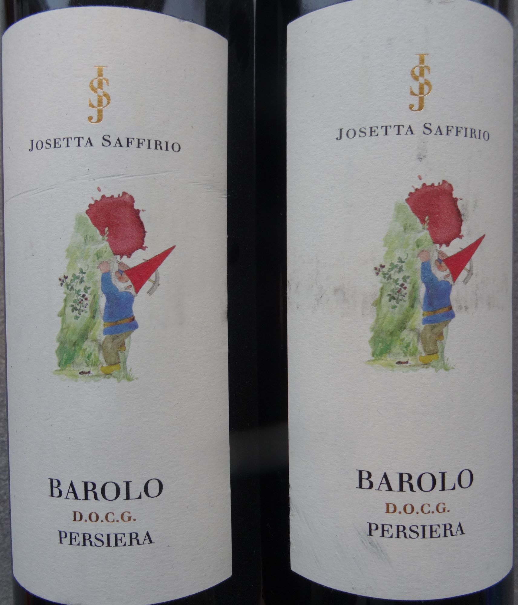 Etiketter hos Josetta Saffirio